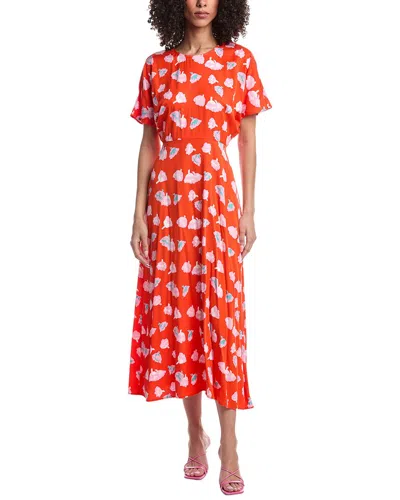 Marimekko Helea Suitsuke Maxi Dress In Red