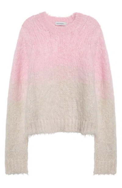 Marimekko Hennika Mohair Blend Ombré Sweater In Multi