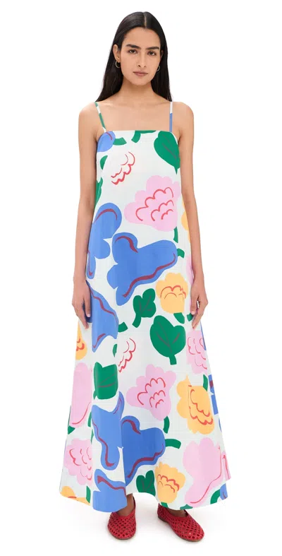 Marimekko Huvittaa Kukasta Kukkaan Dress Multi Flower