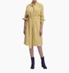 Marimekko Ilmassa Dress In Yellow Stripe In Multi