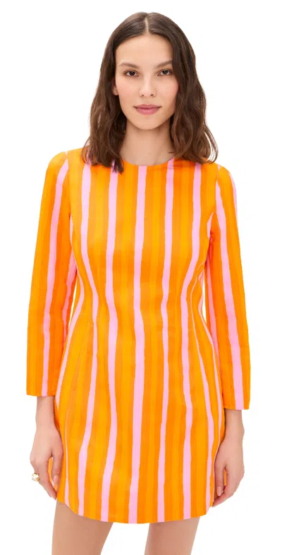 Marimekko Iloinen Piccolo Dress Pink/orange