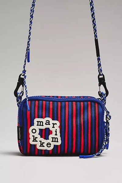 Marimekko Iloisa Mini Unikko Kioski Shoulder Bag In Red