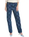 Marimekko Indigo Jakal Barrel Jean In Blue