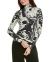Marimekko Jakala Print Shirt In Black