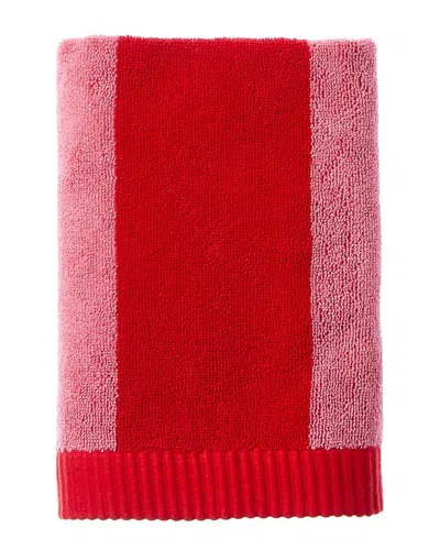 Marimekko Juhlaraita Hand Towel In Red