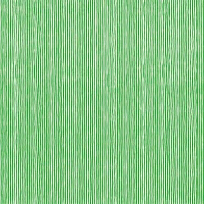 Marimekko Kajo 33' X 27.5" Stripes Wallpaper Double Roll In Green
