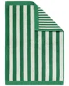 Marimekko Kaksiraitaa Hand Towel In Green