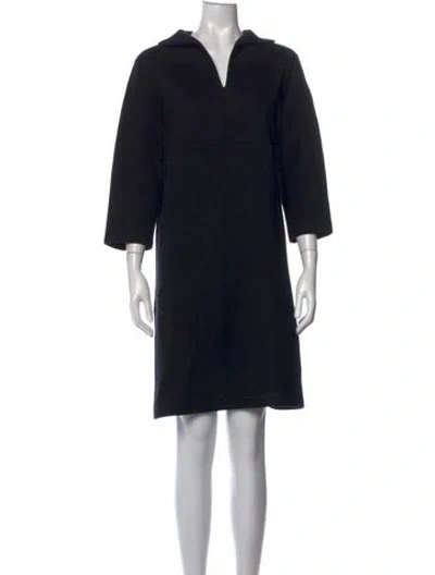 Pre-owned Marimekko Knee-length Dress In Black