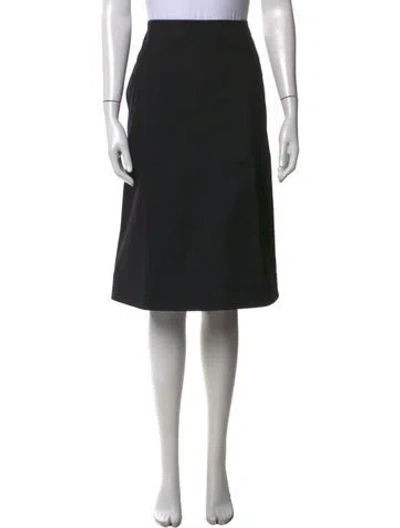 Pre-owned Marimekko Knee-length Skirt In Black