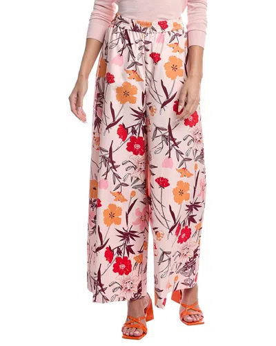 Marimekko Kohti Perenna Wide Leg Trousers In Transparent