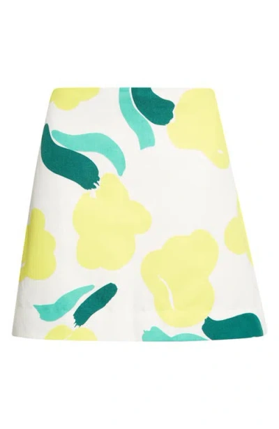 Marimekko Kokominen Lemmitty Cotton & Linen Skirt In Multi