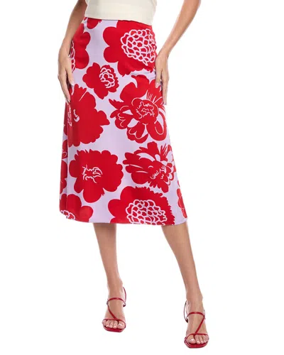 Marimekko Korkeat Pioni Midi Skirt In Purple