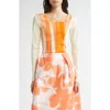 Marimekko Kuulto Vire Long Sleeve Knit Top In Multi