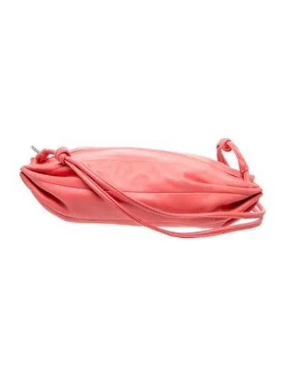 Pre-owned Marimekko Leather Shoulder Bag In Pink