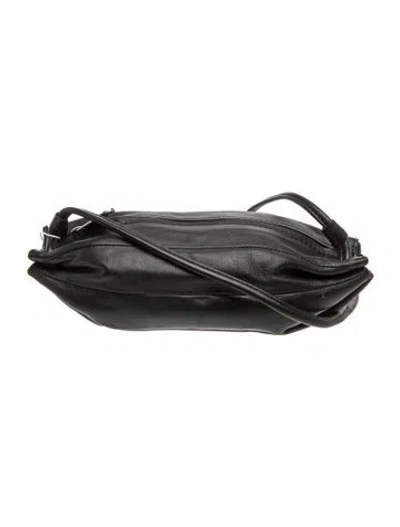 Pre-owned Marimekko Leather Shoulder Bag W/ Tags In Gray