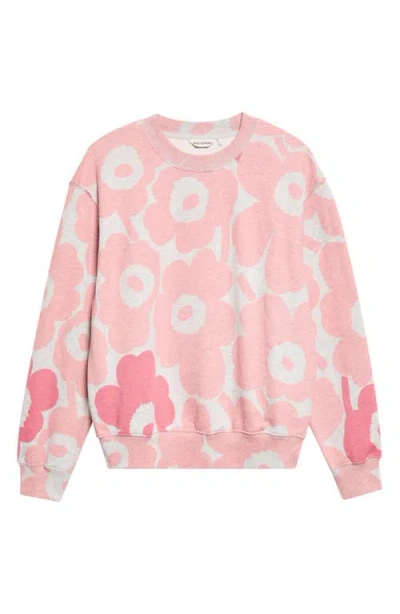 Marimekko Leiot Pieni Sweatshirt In Pink