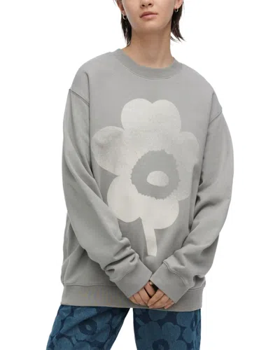 Marimekko Loisto Unikko Placement Kioski Sweatshirt In Neutral