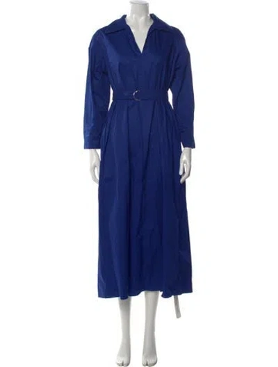 Pre-owned Marimekko Long Dress In Blue