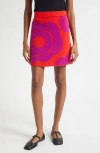 Marimekko Lovea Tumma Sweater Knit Skirt In Pink