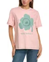 Marimekko Luulo Unikko Placement Shirt In Pink