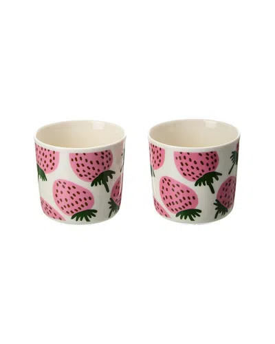 Marimekko Mansikka Cup In Red