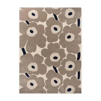 Marimekko Mar Unikko In Light Taupe,beige,black