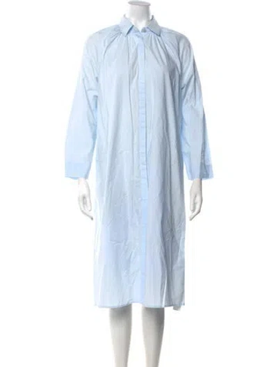 Pre-owned Marimekko Midi Length Dress In Blue
