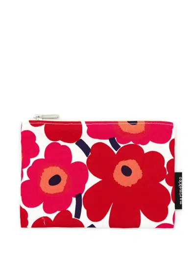 Marimekko Mini Kaika Wallet In Rot