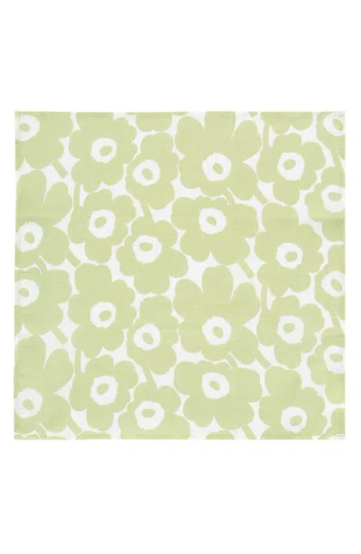 Marimekko Mini Unikko Napkin In Green