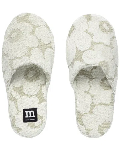 Marimekko Mini Unikko Slippers In Neutral