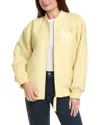Marimekko Monumentti Wool Jacket In Yellow