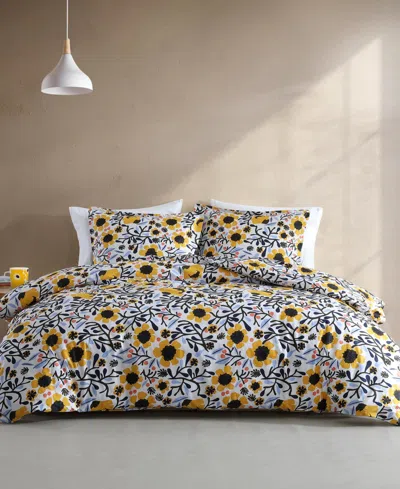 Marimekko Mykero Cotton Percale 3-pc. Comforter Set, Full/queen