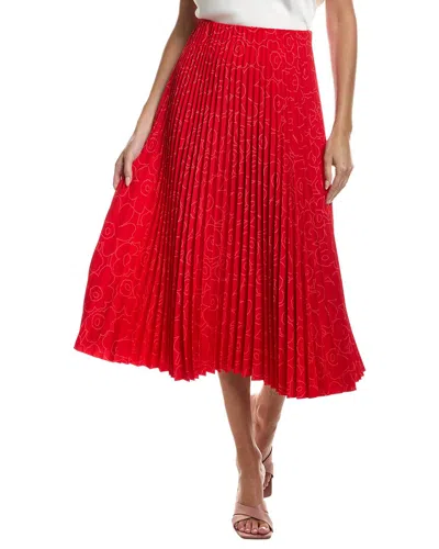Marimekko Myy Piirto Unikko Skirt In Red