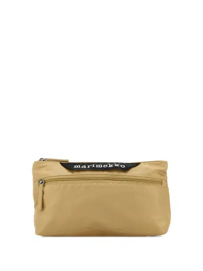 Marimekko Neat Crossbody Unikko S Shoulder Bag In Nude