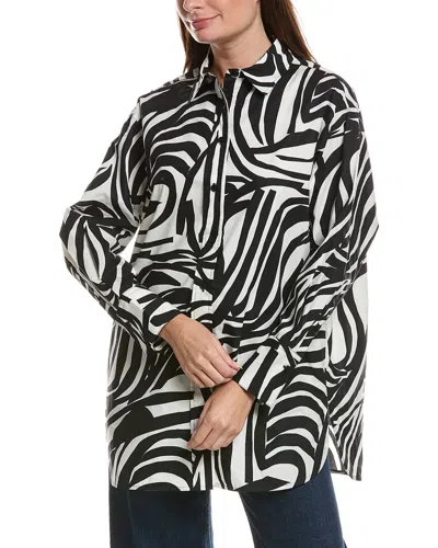 Marimekko Nila Jokuraita Top In Black