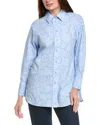 Marimekko Nila Unikko Shirt In Blue