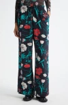 Marimekko Nitty Perenna Floral Pants In Pink
