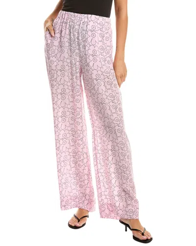 Marimekko Oanet Piirto Unikko Pant In Pink