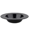 Marimekko Oiva Deep Plate 900 20 Cm In Black