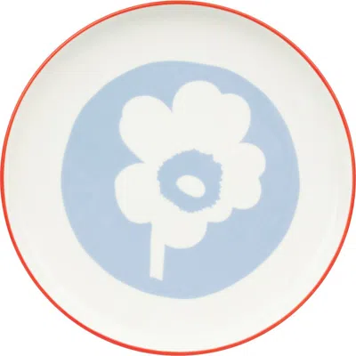Marimekko Oiva Unikko Plate In White