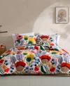 Marimekko Ojakellukka Cotton Percale Duvet Cover Set In Multi