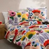 Marimekko Ojakellukka Organic Cotton Percale King Comforter & Sham Set In Multi