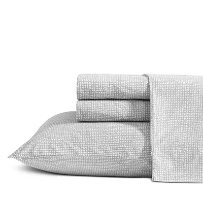 Marimekko Orkanen Cotton Percale Four Piece Sheet Set, Full In Multi