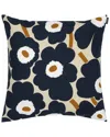 Marimekko P. Unikko Cushion Cover In Black