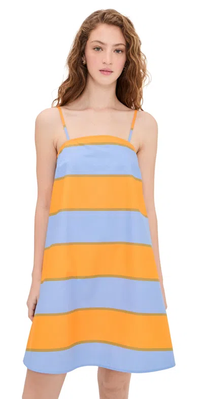 Marimekko Pelit Galleria Dress Blue/orange