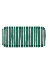 Marimekko Piccolo Small Tray In Green Multi