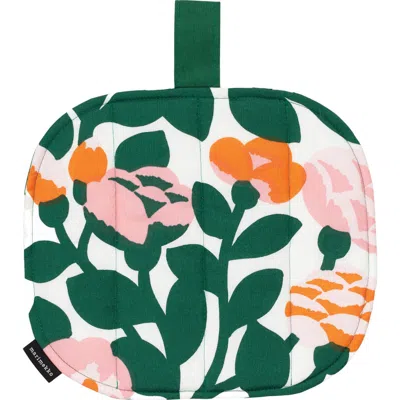 Marimekko Pieni Green Green Potholder In 163