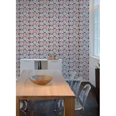 Marimekko Pieni Unikko 18' L X 20.8" W Peel And Stick Wallpaper Roll In Multi
