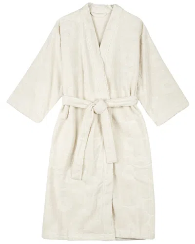 Marimekko Pieni Unikko Bath Robe In White