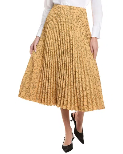 Marimekko Piirto Maxi Skirt In Yellow